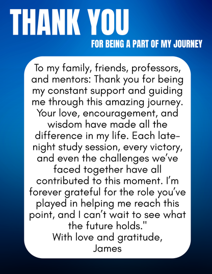 Graduate Spotlight 8 Page Magazine