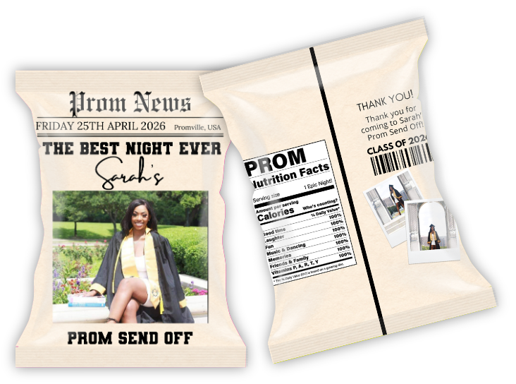 Prom Send Off Party Favors