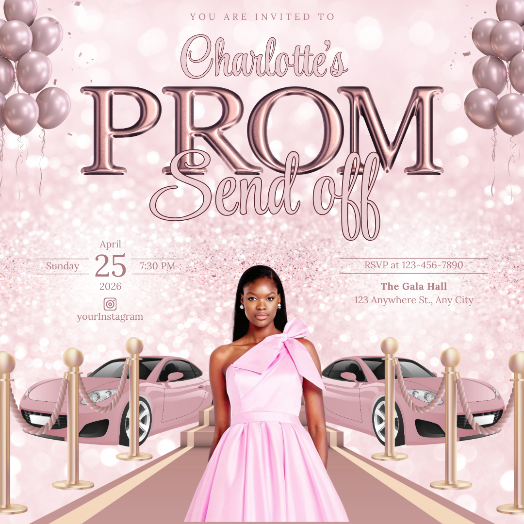 Prom Send Off Poster