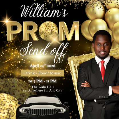 Prom Send Off Poster