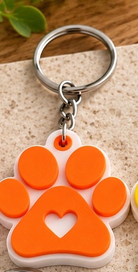 Orange Paw Can Opener approved color photo